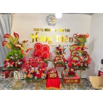 MÂM  QUẢ CƯỚI TONE ĐỎ