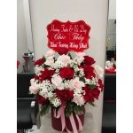 HỘP HOA KÍNH TẶNG