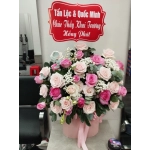 HỘP HOA KÍNH TẶNG 2