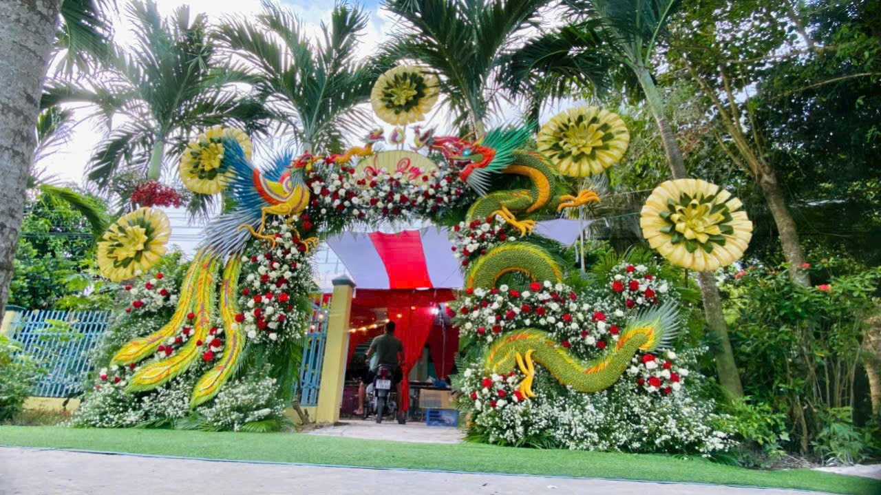 CỔNG CƯỚI RỒNG PHỤNG 