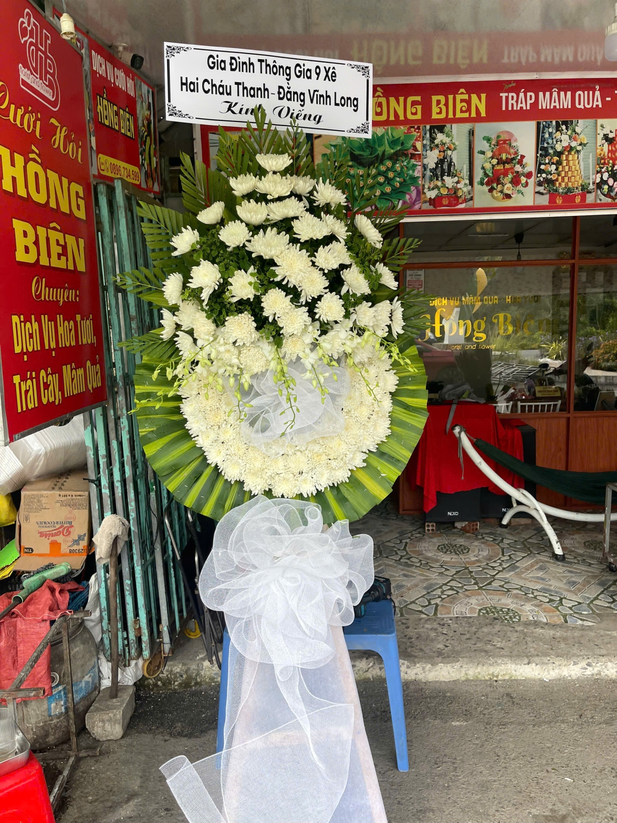HOA CHIA BUỒN MẪU 001