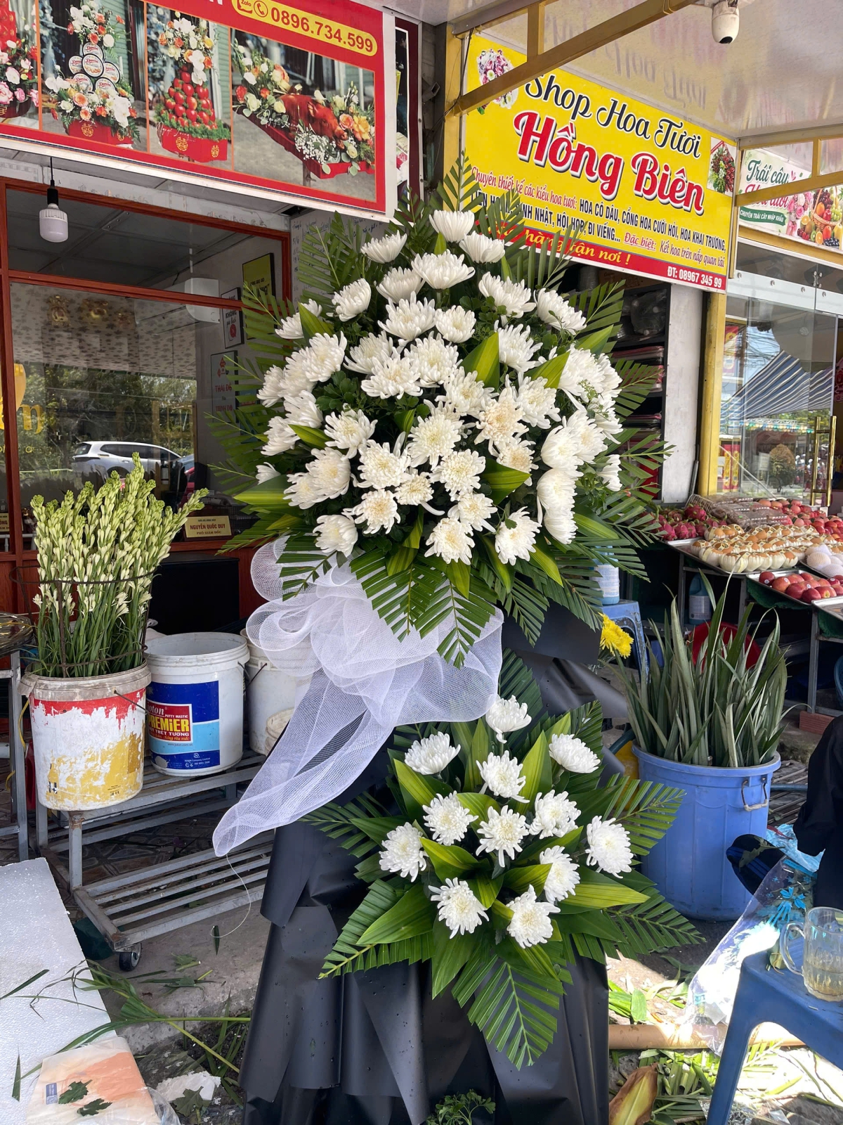 HOA CHIA BUỒN MẪU 003