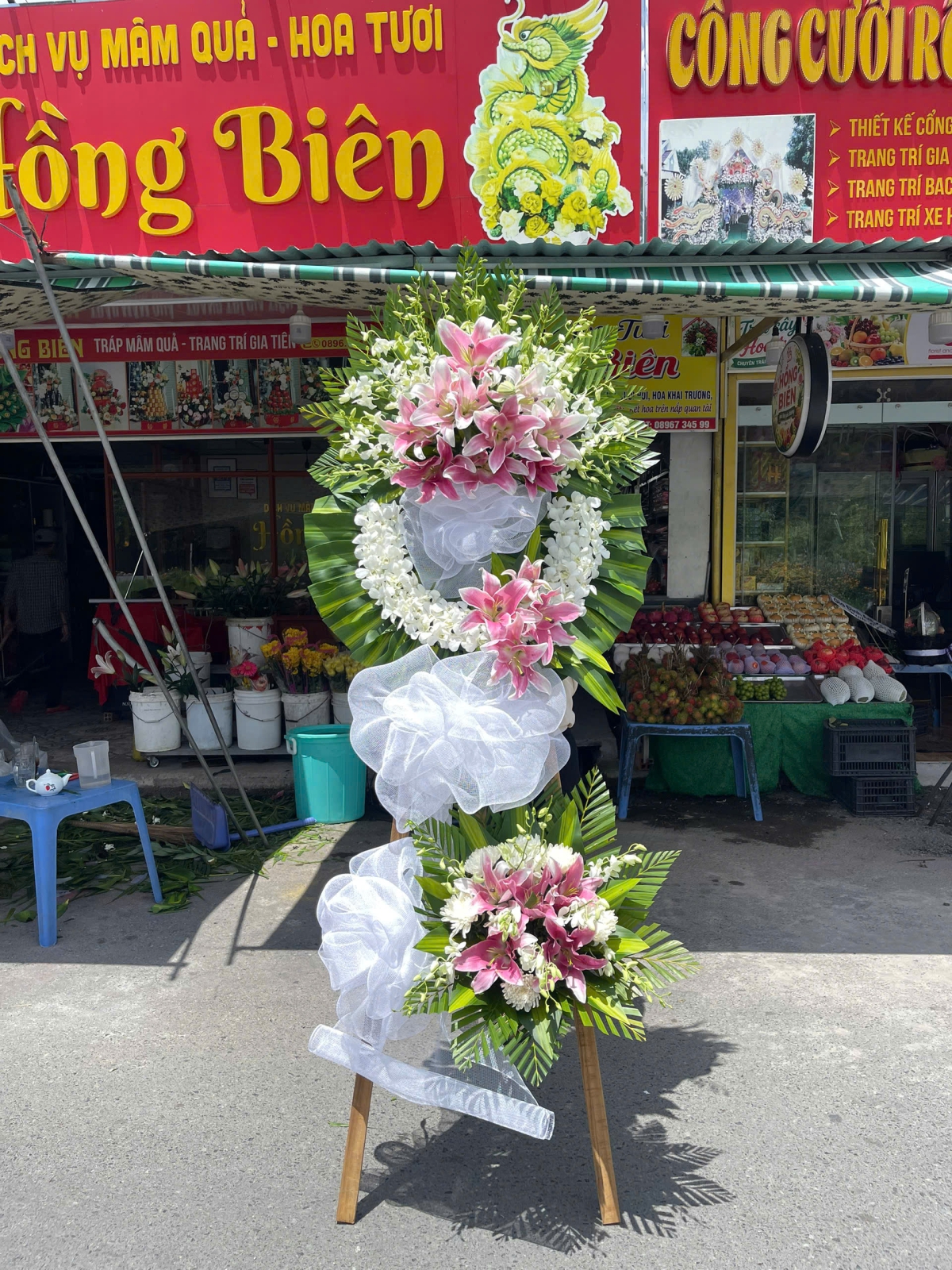 HOA CHIA BUỒN MẪU 009