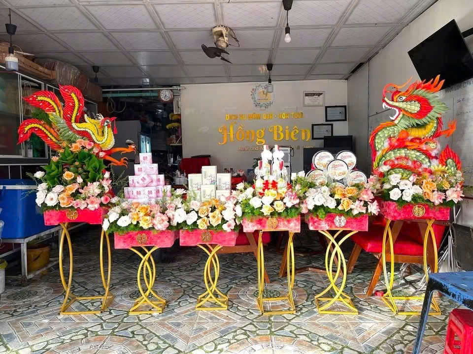 MÂM QUẢ CƯỚI MẪU 002