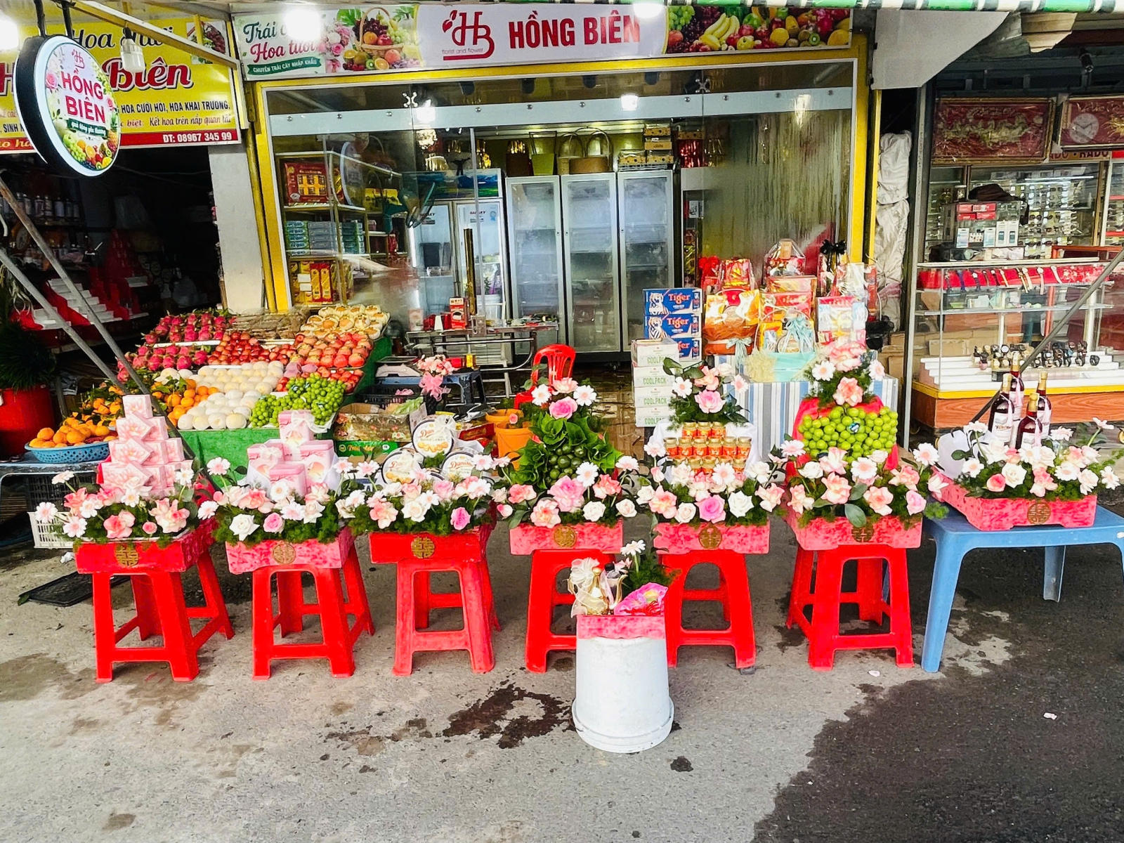MÂM QUẢ CƯỚI MẪU 009