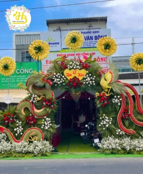 CỔNG CƯỚI RỒNG PHỤNG ĐẸP MẪU 021