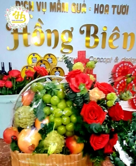 GIỎ TRÁI CÂY, HOA ĐI ĐÁM