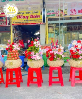 MÂM QUẢ CƯỚI MẪU 003