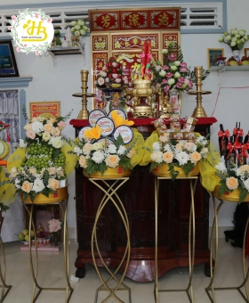 MÂM TRÒN VÀNG RỒNG PHỤNG