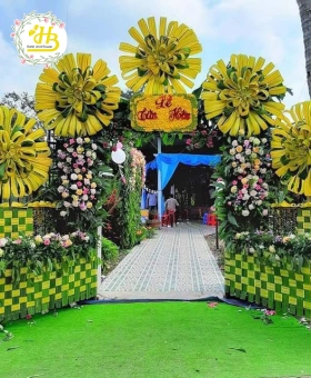 Cổng Hoa đơn giản