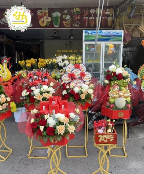 MÂM QUẢ RỒNG PHỤNG NHÀ HỒNG BIÊN