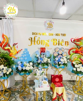 SET QUẢ HOA LỄ CƯỚI HỎI 