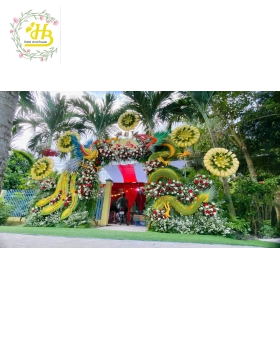 CỔNG CƯỚI RỒNG PHỤNG CHỢ MỸ XƯƠNG MỚI