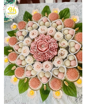 MÂM CÚNG CHO BÉ TONE HỒNG NGỌT NGÀO