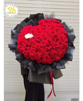BÓ HOA TRÁI TIM LỚN HOT TREND(HỒNG BIÊN CAO LÃNH ĐỒNG THÁP: CỔNG RỒNG PHỤNG - MÂM QUẢ - HOA TƯƠI) 