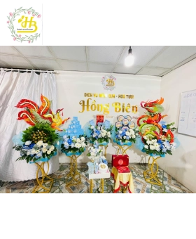 SET QUẢ HOA LỄ CƯỚI HỎI 